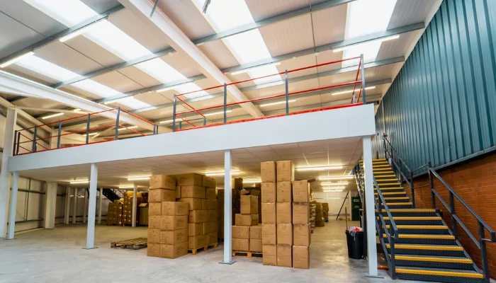 Mezzanine Floor Fire Protection