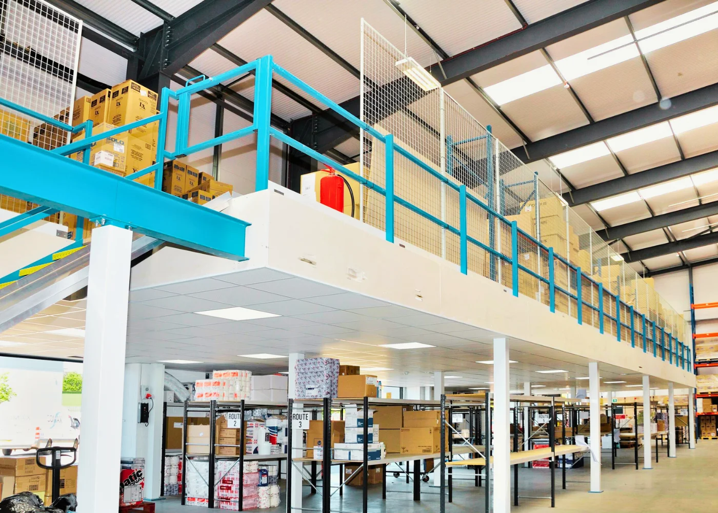 Mezzanine Floor Installation