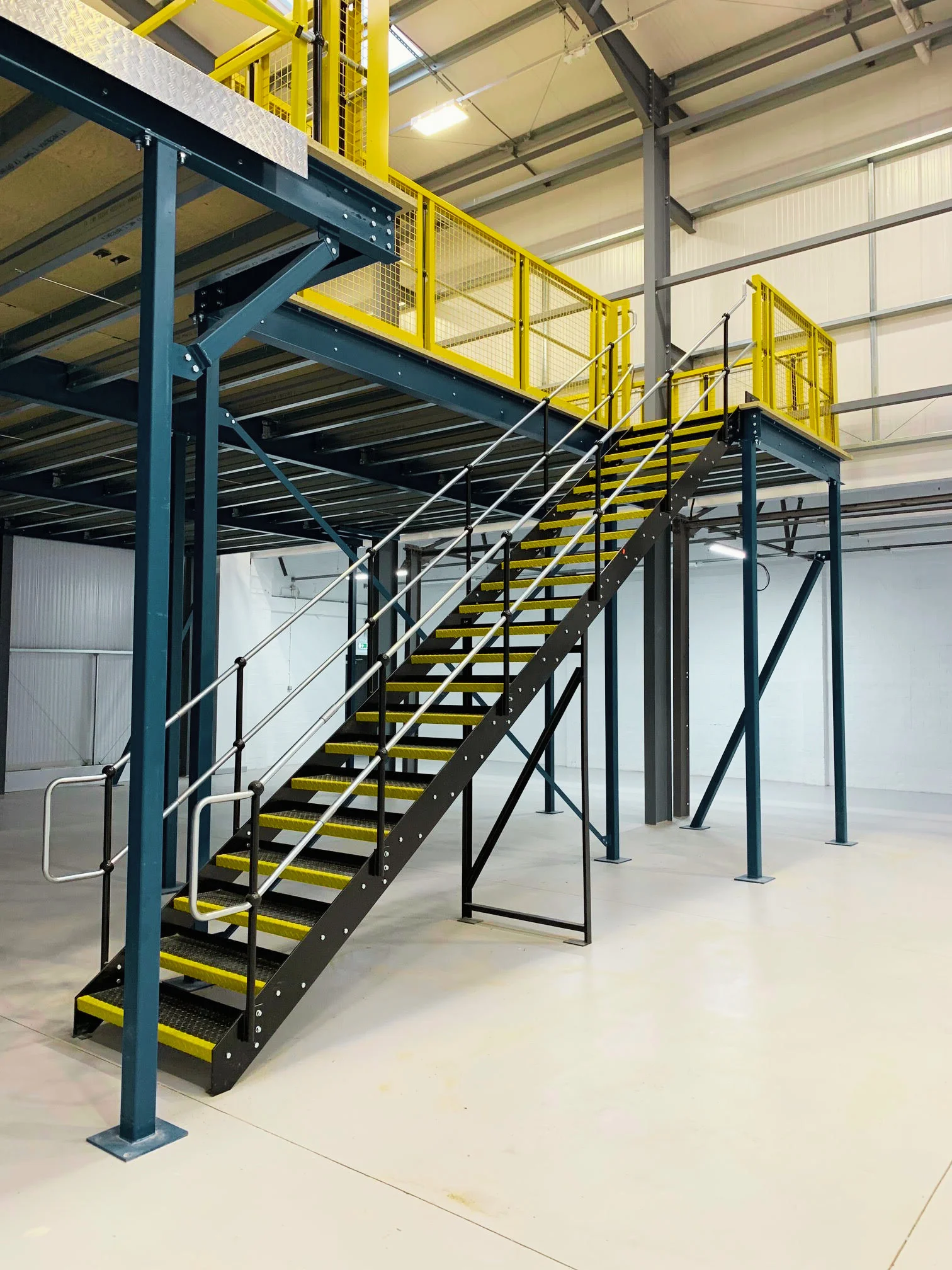 Mezzanine Handrail Systems