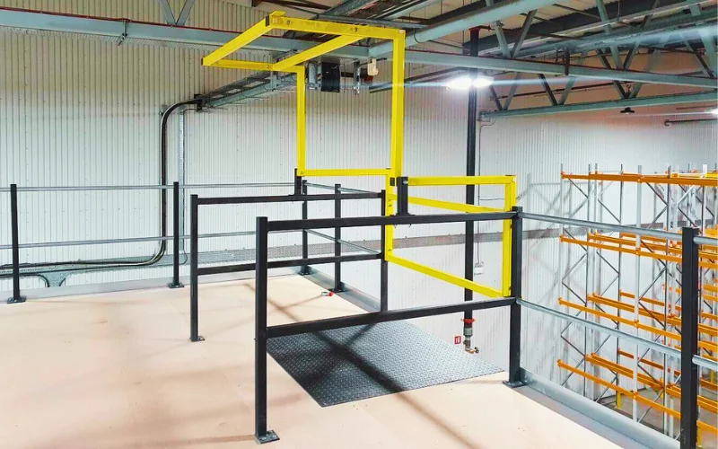 Mezzanine Pallet Gates