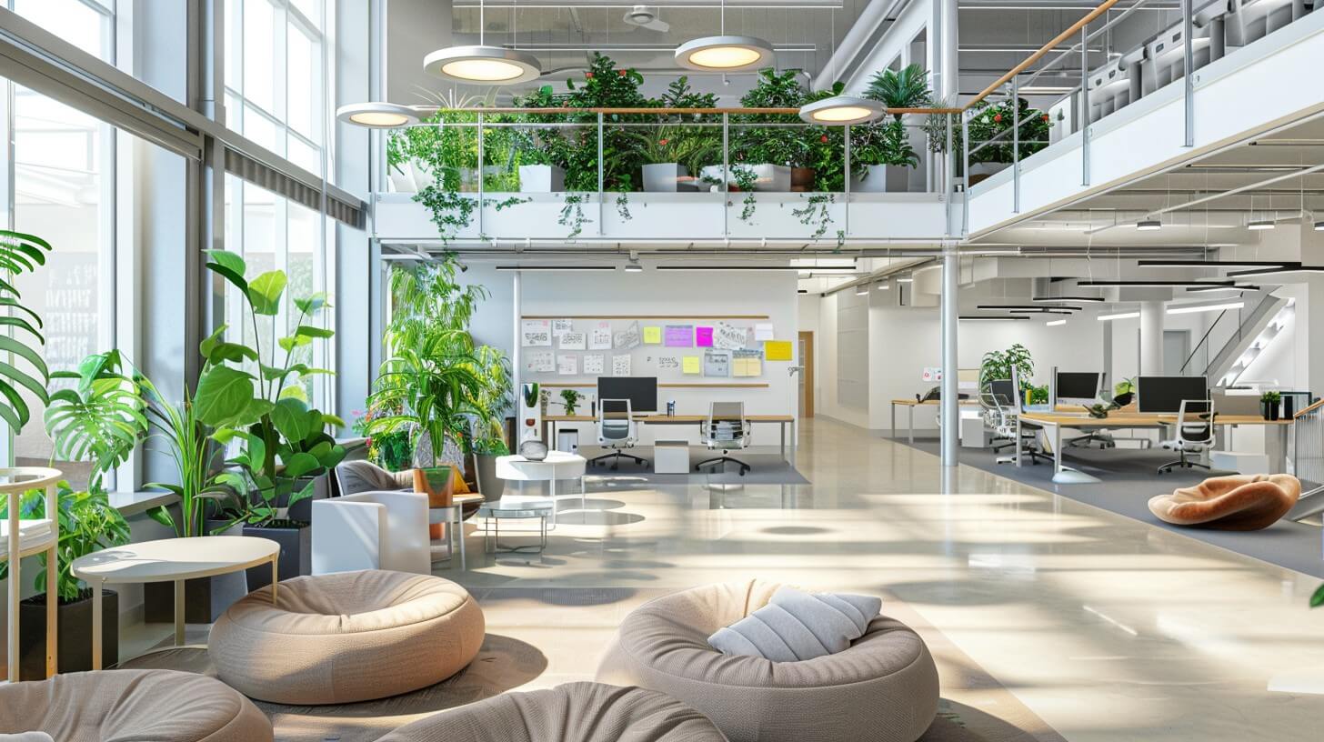 Modern Office Mezzanine Interior