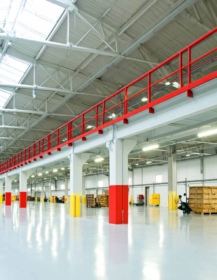 Mezzanine Decking Services Tall Mezzanine Decking Services Tall